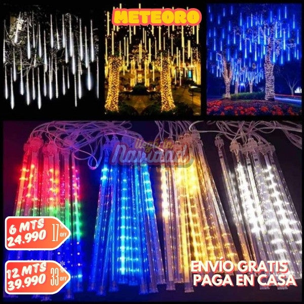 Cortina Led Meteoro Navideñas