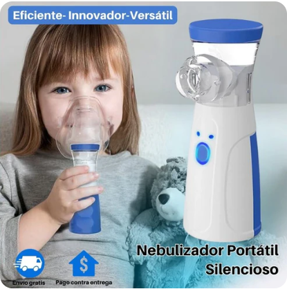 Nebulizador Portátil Para Adultos Y Niños