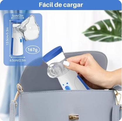 Nebulizador Portátil Para Adultos Y Niños