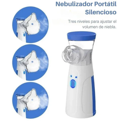 Nebulizador Portátil Para Adultos Y Niños