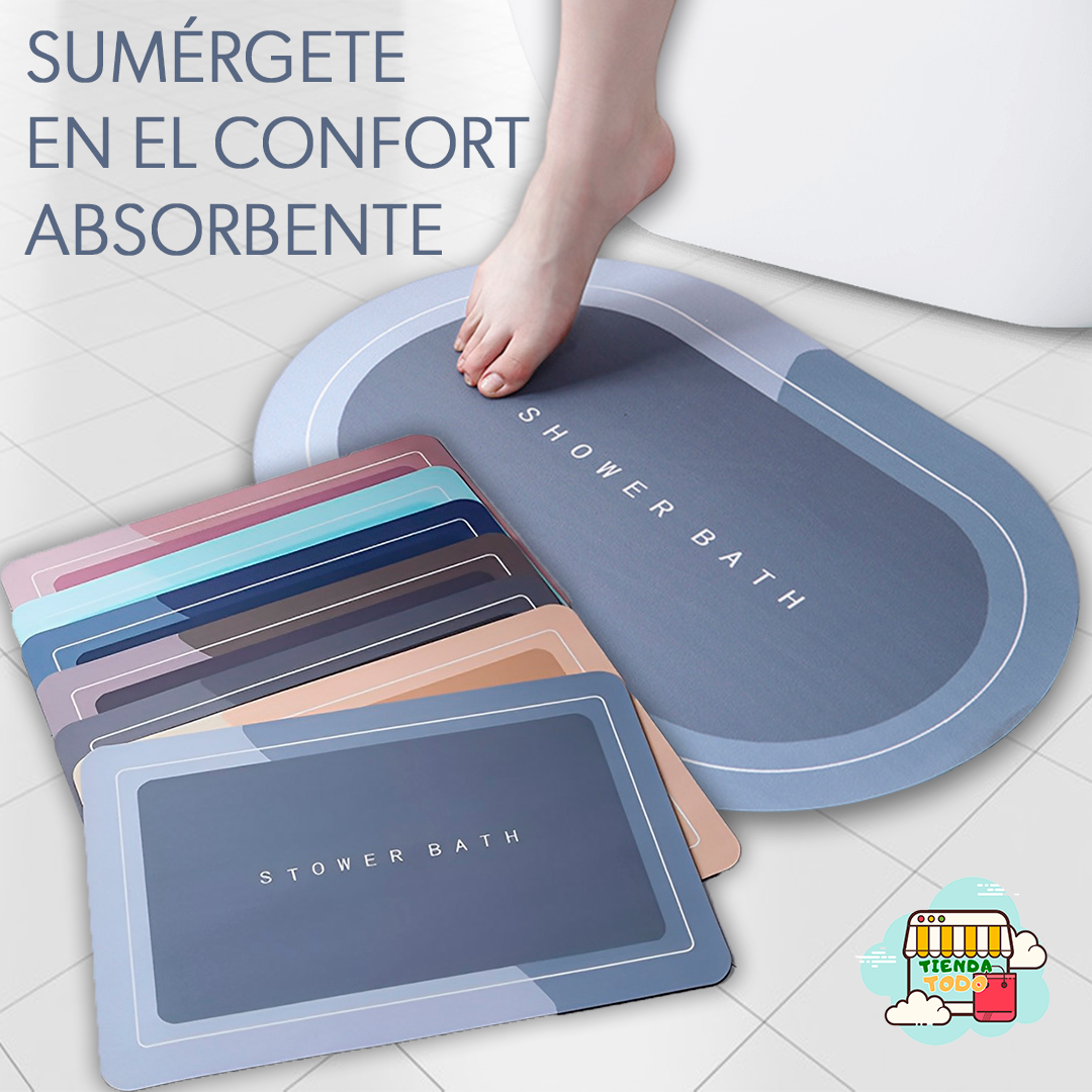 Alfombra de baño - Ultra Absorbente y Antideslizante