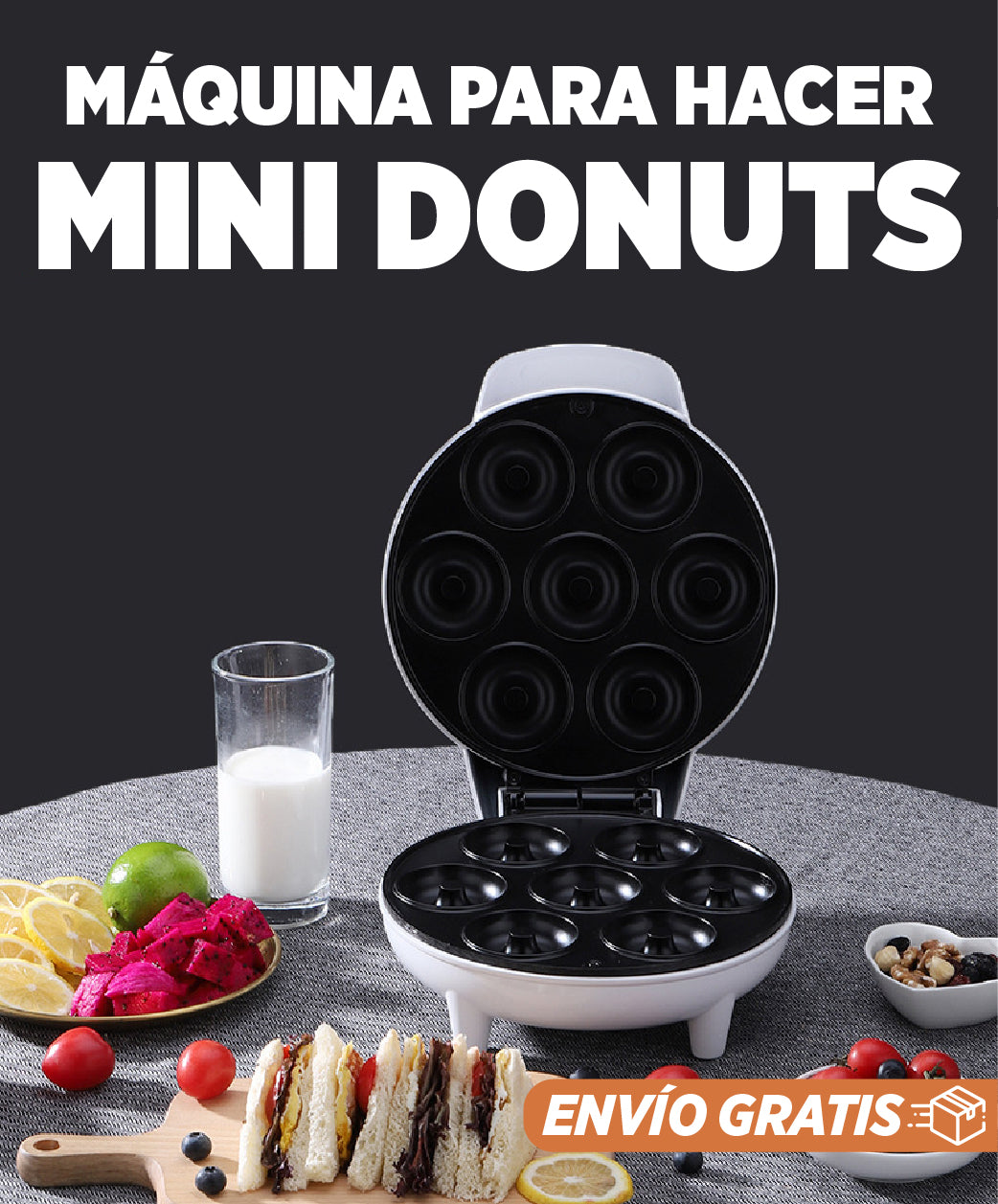 Maquina para hacer Mini Donuts